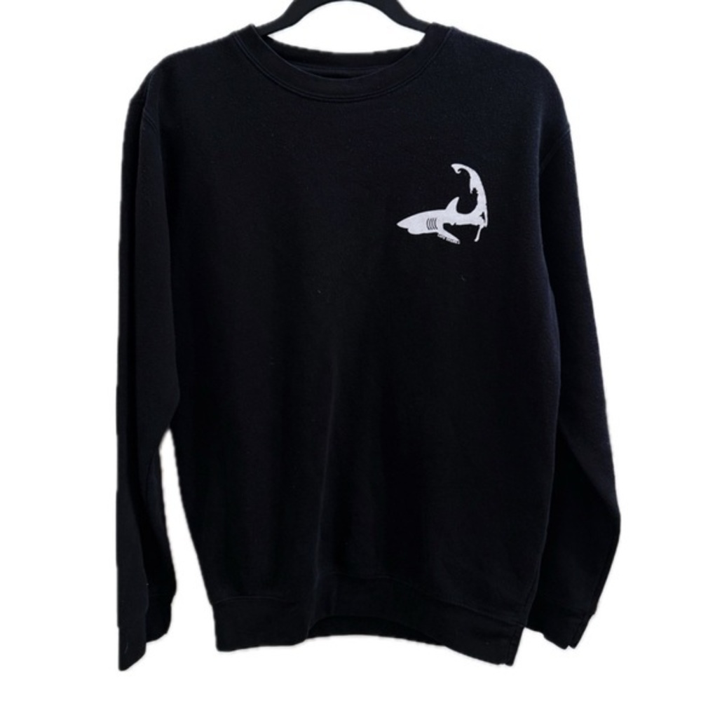 Cape Shark “Respect The Locals” Sweatshirt in Black